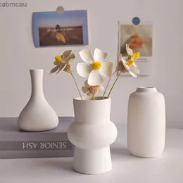 Vasos Decoração de vaso de cerâmica Casa Decoração Decorativa Flores de flores Vasos Para Decoração de Decoração da Decoração da mesa de casamento Flower