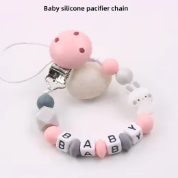 Accessori 1pc Mantieni il ciuccio del tuo bambino sicuro e sicuro con questo adorabile cartone animato in silicone divertente attaccamento clip per ciucini carini giocattolo