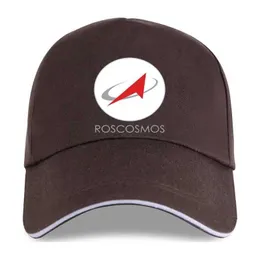 Caps de bola Roscosmos corporação espacial russa Mens Black Baseball Tamanho S - 3xl Brand J240425