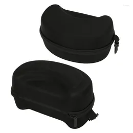 Bolsas ao ar livre Goggles Case de proteção para óculos de esqui e snowboard de todas as formas tamanhos com carabiner