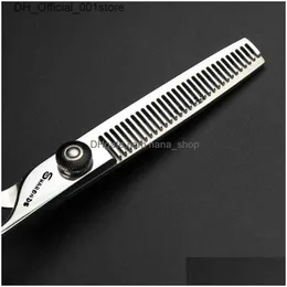 Hair Scissors Hair Scissors Sharonds 60 Inch Professional Hairdressing 440C Barber Cutting Thin Set4302822 Drop Delivery Products Care Styling Dhrrz Q240425