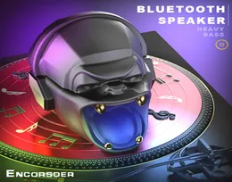 Портативный беспроводной динамик череп Bluetooth -динамики Crystal Clear Stereo Sound Rich Bass Skull Head Discower7056193