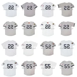 Kob 1999 Dünya Serisi Vintage Roger Clemens Beyzbol Formaları Hideki Matsui CC Sabathia 2001 2000 2003 2009 Beyaz Gri Boyut S-4XL