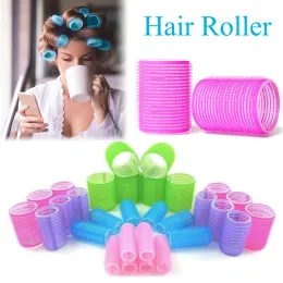 Verktyg självgrepp hårrullar 6 st magiska hår curlers set salong frisörande värmefri curling diy frisyrverktyg för kvinnor flicka c0023a