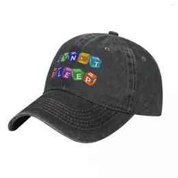 قبعات الكرة kidcore الجمالية لا يمكن للنوم أن تنام بيسبول Y2K سنة 2 كيلوول 2000 قبعة رعاة البقر القبعة دراما Snapback صديق