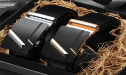 Famous Brand Belt Men di alta qualità Design autentico Design Luxuria Cinture in pelle Cinta maschio Metal Buckle Automatic Cinturones Para Hombre 2204694228