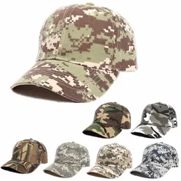 Top kapakları ayarlanabilir beyzbol şapkası taktik yaz güneş kremi kamuflaj askeri ordu kamo airsoft Huntcamphikfishcaps j240425