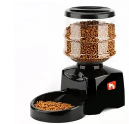 55L Programmate Automatic Piet Feeder Message Messaggio e display LCD Schermata di grandi cani intelligenti gatti Distributore di ciotola alimentare T2005585405