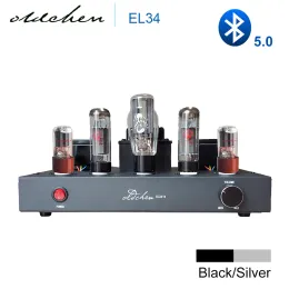 Amplifier Oldchen EL34 Tube Amplifier Pure Class A Handmade Home Theatre Vacuum Tube Amp with Bluetooth 5.0