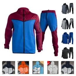 tracksuit masculino masculino masculino masculino masculino masculino masculino ou feminino com casaco casual vendendo casaco com capuz de zíper de zíper esportivo de terno de outono e conjunto de duas peças de inverno M-3xl