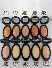 Hög kvalitetsnyhet Ankomst ansikte Mineralize SkinFinish Poudre Face Powders10g 10 färger 10 PCSLOT6910429