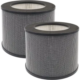 Parts 2 Pack Replacement Filter For TaoTronics TTAP006 Air Purifier, 3In1 H13 True HEPA Filter And Activated Carbon Filter