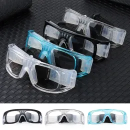 Maschere 1pc basket sport occhiali da calcio occhio anticollision occhiali da allenamento rimovibili occhiali da ciclismo