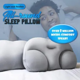 Подушка глубоко спят зависимость 3D подушка эргономичная постельное белье для перемещения шеи голово