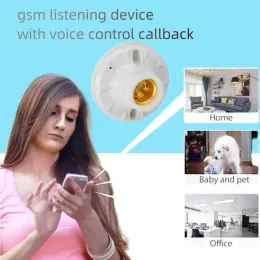 المنبه اللاسلكي GSM استمع صوت التنصت على الصوت اكتشف سيارة GPS Tracker في الوقت الحقيقي استمع