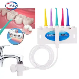 Irigators tackore musluk su diş ipi diş ipi oral irrigator jet fırça diş beyazlatıcı diş fırçası temizleme oral tahriş edici