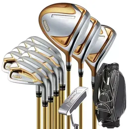 New Golf Clubs Full Set S-07 Men's Golf 4 star Golf Set Driver Woods Iron Putter Loft 9.5/10.5 Optional R/SR/S Flex with Graphite shaft with headcover