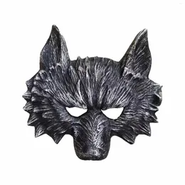 Supplies de festa Halloween Figurino máscara de animais de máscaras acessórios de cosplay carnaval de carnaval de carnaval lobo