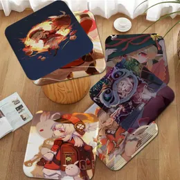 Kudde genshin påverkar klee konst soffa matt matsal bordsstol s unisex mode antislip pad