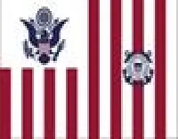 USA Coast Guard Flag Ensign Flag 3ft x 5ft Polyester Banner Flying 150 90cm Custom flag outdoor2468119