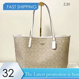 Coache El Çantası Alan Dempsey Tote Çanta 10a Deri Pochette Mağazası Seyahat Plajı Lüks Designer Bag Bag Man Kadın Omuz Duffle debriyaj 7088