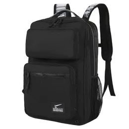 Mochila de computador de alta capacidade com almofada de ar para reduzir o peso, mochila estudante do ensino médio, mochila de viagem ao ar livre 240415