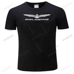 Erkekler Tişörtler Adam Mürettebat Boyun TS YENİ GÜNLÜK SOĞUK TÜZLEŞİ Japonya Motosikletler Goldwing Tshirt Gold Wing Shirt Sıcak Satış Tişörtü Unisex T-Shirts T240425