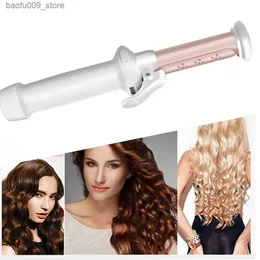 Curling Irons Mini Electric Curler Wireless USB ładowanie mokrej Curler i suchy rurowy żelazo przeciw skalingowi stylizacja podróży o niskiej mocy Q240425