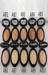 Yüksek Kalite Yeni Varış Yüzü Mineralize Skinfinish Poudre Face Powders10g 10 Renk 10 PCSLOT3055944