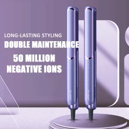 Glättchen Straight Hair Curling Zwei verwenden nicht benachteiligte negative Ionglättung elektrischer Schiene Pony Curling Iron Hair Glatt