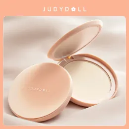 Creams Judydoll Soft Veet Matte Foundation Setting Makeup Oil Control Long Lasting Matte Pressed Powder Concealer with Puff Makeup