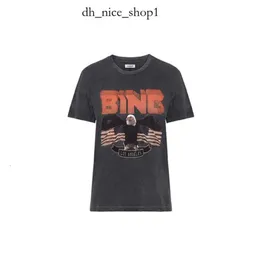Koszulka Annies Bing T-shirt krótkie rękawy Projektantka Anne Bing T Shirt Lady Blotie Cotton TEE A-B Summer Top Bluza Annie Bung 162