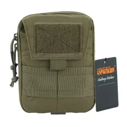 أكياس ممتازة النخبة Spanker تكتيكية EDC Pouch molle أداة صغيرة في الهواء الطلق في الهواء الطلق حزمة الخصر حزمة الأوباس الطوارئ متعددة الوظائف