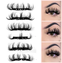 3d 25mm 100 Mink Eyelashes Russian Curl Fluffy Lashes Gradatic Messy Long False Makeup5224401