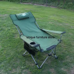 Móveis de acampamento ao ar livre cadeira de praia pesca portátil reclinável acampamento viagens ultraleves silla playa equipamento qf50oc