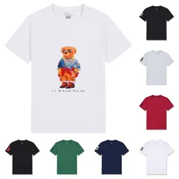 Tshirts Projektant moda rl męskie koszulki po polo Polos Women T-shirts koszulki TEES MAN S Casual Treat Letter Luksus Luksusowe ubranie Laurens Ubrania Laurens Wysoka jakość