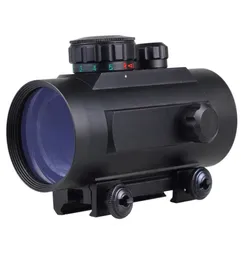 Taktik 1x40mm Redgreen Dot Sight Sight Scope Tüfek 20mm Weaver Rail Mount2330235