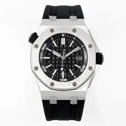 Klassische AAA 41mm Skelet Watch Luxus Männer Automatische mechanische Uhr Sportstahl -Stahl -Bewegung Uhr Montre de Luxe Quarzhandscheine