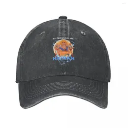 Bollmössor retro Mina pronomen är Heman Baseball Unisex nödställda tvättade snapback cap Eternia he-man utomhusaktiviteter hattar