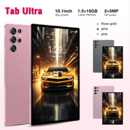 Tablet Ultra Tablet da 10,1 pollici PC Android 7.0 1,5 GB RAM 16GB ROM 1280x800 Schermo HD Doppia fotocamera Dual Sim standby 3G Supporto WiFi APP APP APP