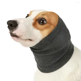 Hundebekleidung Hochelastizität Snood Baden Beruhigend für Halsohren wärmere Anti -Angst -Kopfhülle Reduktion Rauschen Easy Wear Haustier Vorräte