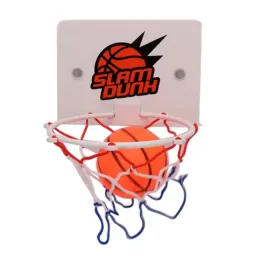 كرة السلة Mini Basketball Hoop Kit داخلي بلاستيك بلاستيك السلة الخلفية للرياضة المنزلية السلة الأطواق للأطفال