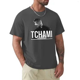 Polos masculinos tchami 2 camiseta de verão roupas de verão masculino camisa de treino