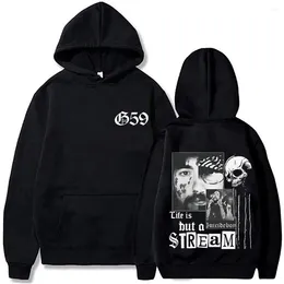 Capuzes masculinos suicideboys g59 capuz muisc merch woman homem pullover de manga longa tops streetwear