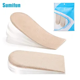 Sumifun tallone sollevare da 4 strati da 1 pollice da 1 pollice di scarpe da gel di gambe irregolari di sollevamento del tallone ortopedico regolabili