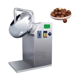 Máquina de revestimento de açúcar de amendoim em pequena escala de alta eficiência chocolates alimentos move de açúcar em máquina de revestimento