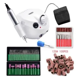 LPRO 35000 rpm Master Electric Paznokcie Maszyna Maszyna Manicure Paznokcie Układ Bit Case Antiscald Handa 8998841