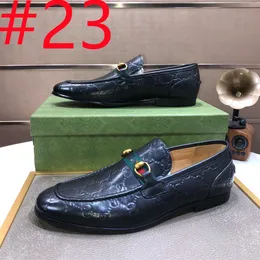 63 Style Lace Up Paint Shoes Italian Mens Designer Dress Shoes äkta läder Black Oxfords Men Wedding Shoes Party Hela formella sko för män Storlek 38-46