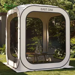 Namiot ekranowy East Oak Wskok Enterable Ecran Banopy Instant namiot 6 x 6 stóp (około 1,2 x 15,2 cm) z przenośną torbą odpowiednią do tarasów Talie podwórza 524