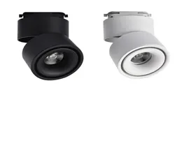 Downlights 5W 12W Schienenstrecke Fixture COBS Deckenleuchte LED LED LED Light AC85265V Blackwhite Guide Rail3039853